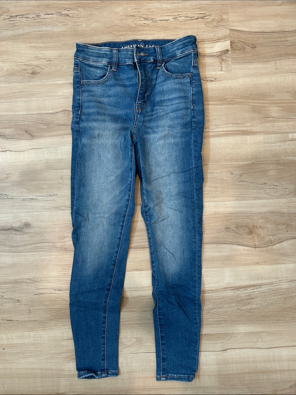 American Eagle Outfitters Light Blue Hi-Rise Jeggings